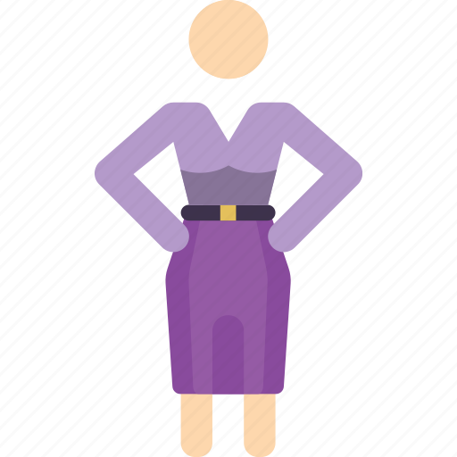 Hands, hands on hips, hips, on, standing, stick figure, woman icon - Download on Iconfinder