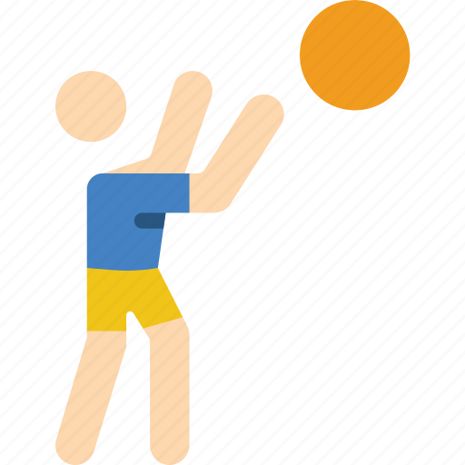 Ball, basketball, man, sports, stick figure icon - Download on Iconfinder