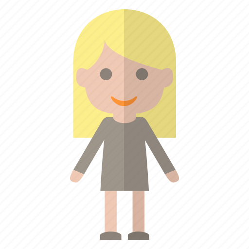 Femail, girl, lady, woman icon - Download on Iconfinder