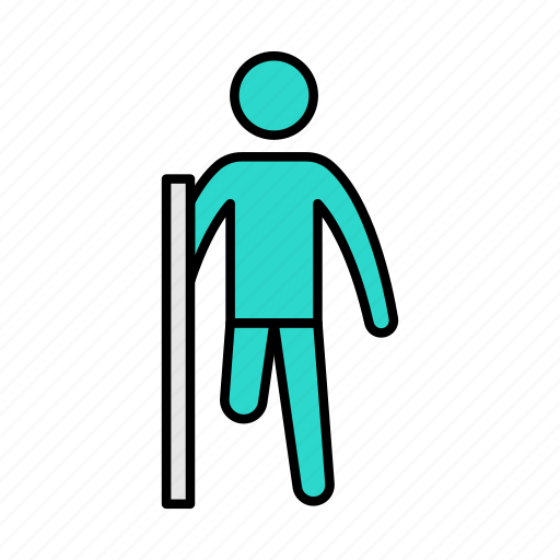 Disable, man, human, medical, healthcare icon - Download on Iconfinder
