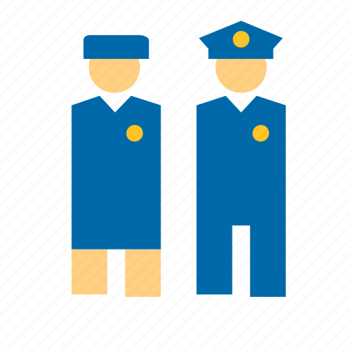 Capitain, crew, flyght, man, people, police, woman icon - Download on Iconfinder