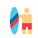 fun, man, people, person, sport, surf, surfer