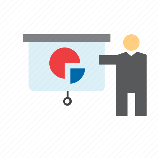 Business, businessman, man, people, teacher, whiteboard, woman icon - Download on Iconfinder