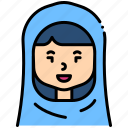 avatar, people, woman, hijab, man, person, young