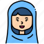 avatar, people, woman, hijab, man, person, young 