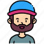 avatar, people, hat, beard, cap 