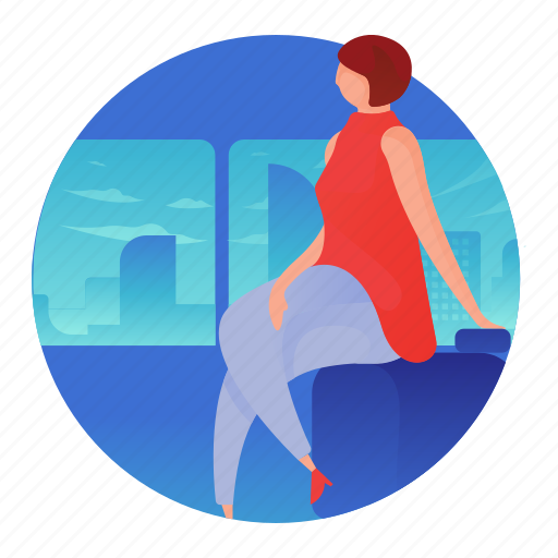 Home, house, leisure, lounging, woman icon - Download on Iconfinder