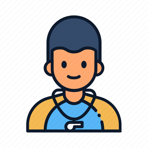 Avatar, coach, fitnes, occupation, people, profession, trainer icon - Download on Iconfinder