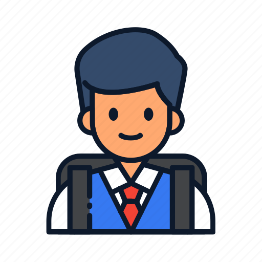 Avatar, backpack, people, profile, student, user icon - Download on Iconfinder