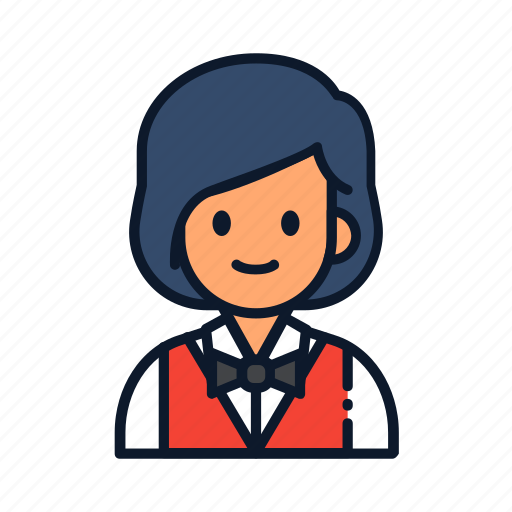 Avatar, waitress, woman icon - Download on Iconfinder