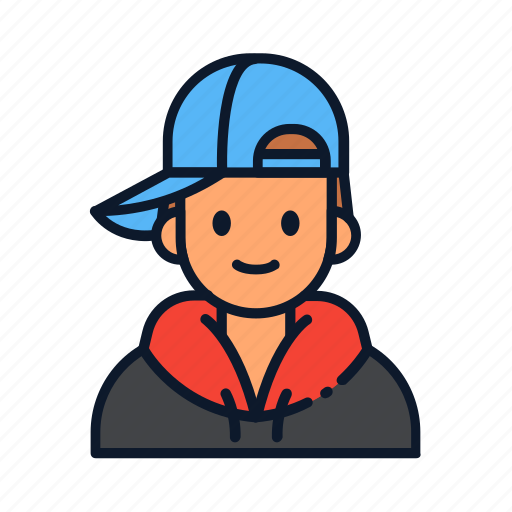 Avatar, hat, hip, hop, snapback icon - Download on Iconfinder