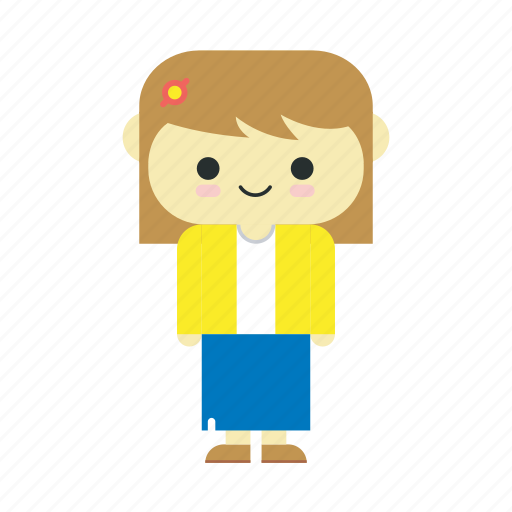 Avatar, girl, human, people, person, user icon - Download on Iconfinder