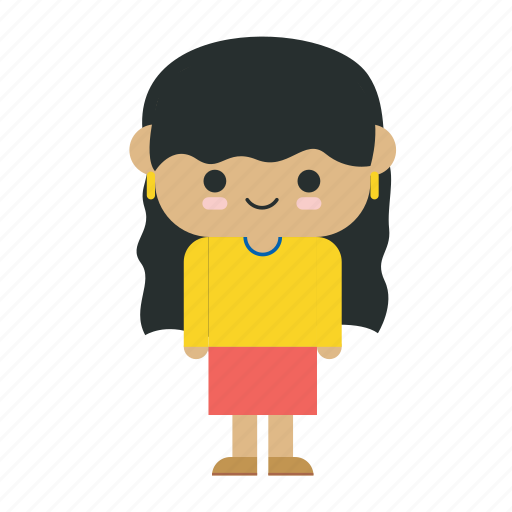 Avatar, girl, human, people, person, user icon - Download on Iconfinder