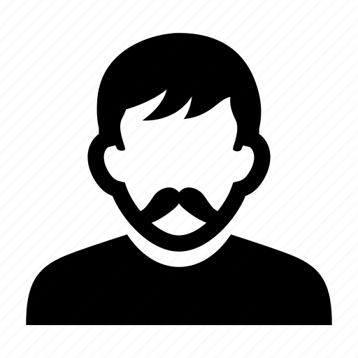 Face, male, man, mustache, portrait icon - Download on Iconfinder