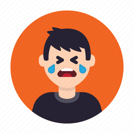 Avatar, crying, emotion, man, sad, sadness, tears icon - Download on Iconfinder