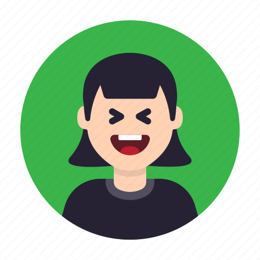 Avatar, expression, fun, funny, happiness, joke, laugh icon - Download on Iconfinder