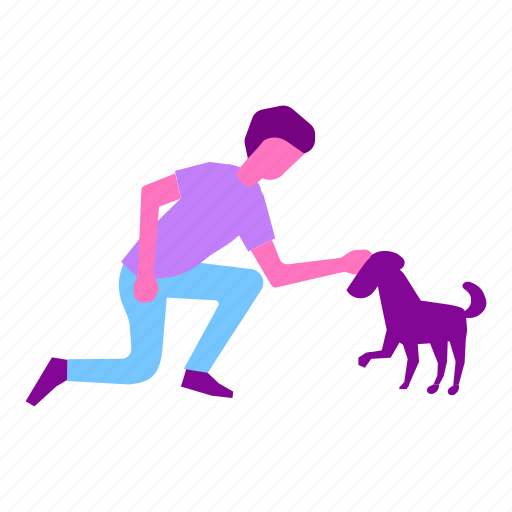 Animal, cute, dog, male, man, pet, young icon - Download on Iconfinder