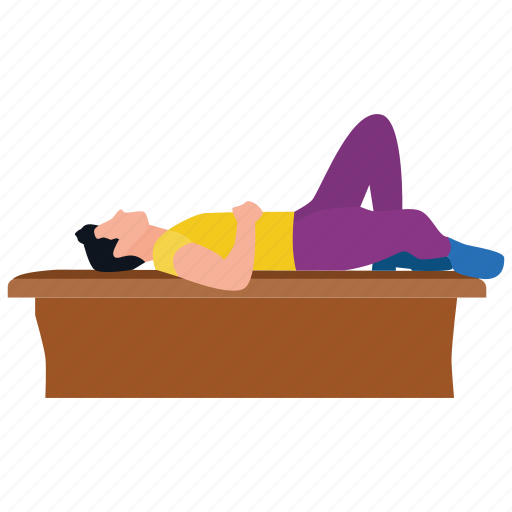 Park fun, physical activity, relaxing man, sleeping man illustration - Download on Iconfinder