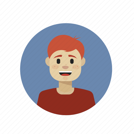 Freckles, ginger, red-haired, weasley icon - Download on Iconfinder