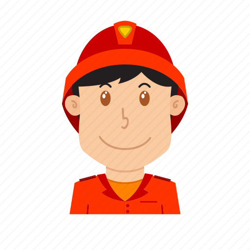 Avatar, fire fighter, fire guard, fireman, flame, people, profession icon - Download on Iconfinder