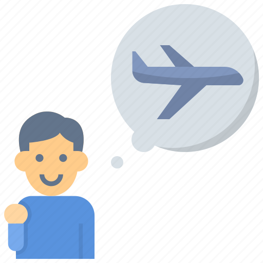Pilot, travel, airplane, fly, child, dream, steward icon - Download on Iconfinder