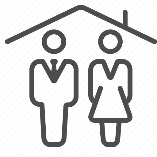 Couple, family, home, house, man, real estate, woman icon - Download on Iconfinder