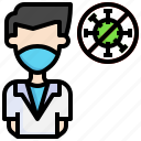 doctor, profession, virus, mask, people, protection, healthcare, medical
