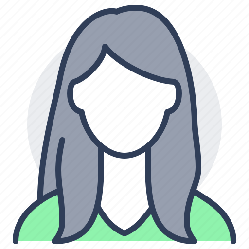 Person, avatar, teenager, lady, girl, woman icon - Download on Iconfinder
