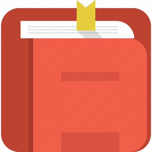 Book, files, documents, bookmark, text, read, paper icon - Download on Iconfinder