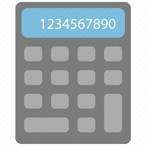 Calc, calculate, calculator, count, math, number, taxes icon - Download on Iconfinder