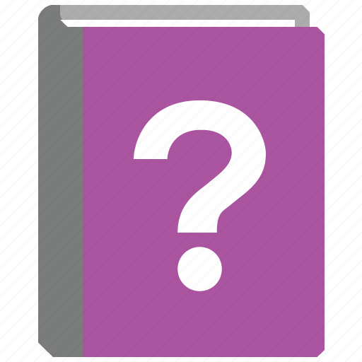 About, book, faq, help, mark, question, support icon - Download on Iconfinder