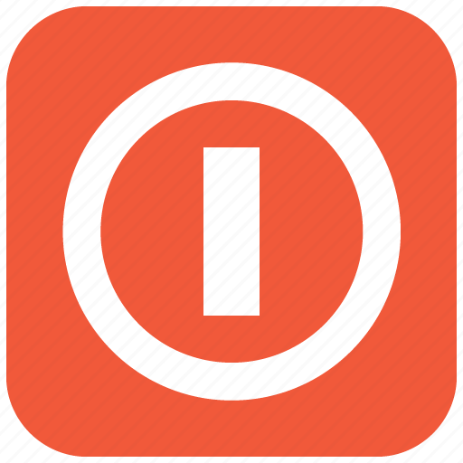 Close light, electric, power off, stop, switch, turn on, volume icon - Download on Iconfinder