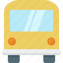 bus, simple, bus simple, transport, vehicle, transportation, travel, school, school-bus