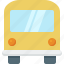 bus, simple, bus simple, transport, vehicle, transportation, travel, school, school-bus 