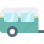 caravan, simple, caravan simple, travel, transport, camping, van, transportation, car 
