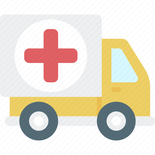Truck, medical, truck medical, transport, healthcare, transportation, car icon - Download on Iconfinder
