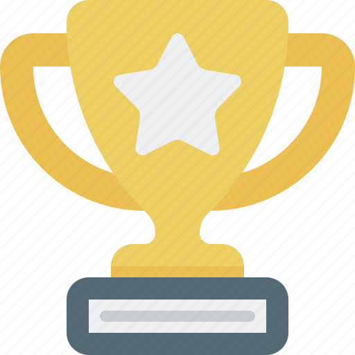 Trophy, star, award, winner, prize, favorite, badge icon - Download on Iconfinder