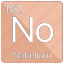 nobelium, atom, atomic, element, periodic, periodic table 