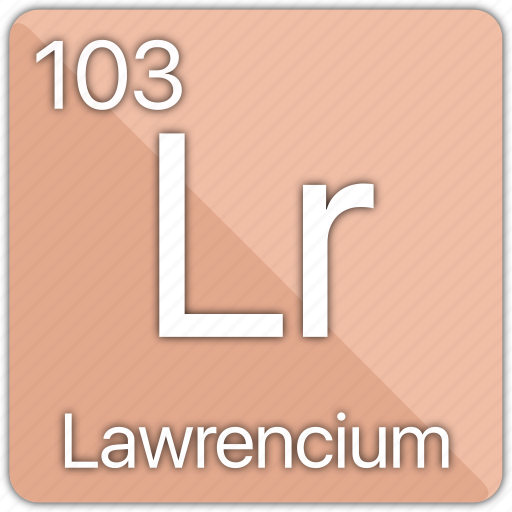 Lawrencium, atom, atomic, element, periodic, periodic table icon - Download on Iconfinder