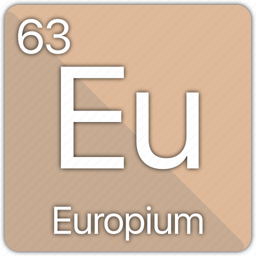 Europium, atom, atomic, element, periodic, periodic table icon - Download on Iconfinder