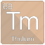 thulium, atom, atomic, element, periodic, periodic table 