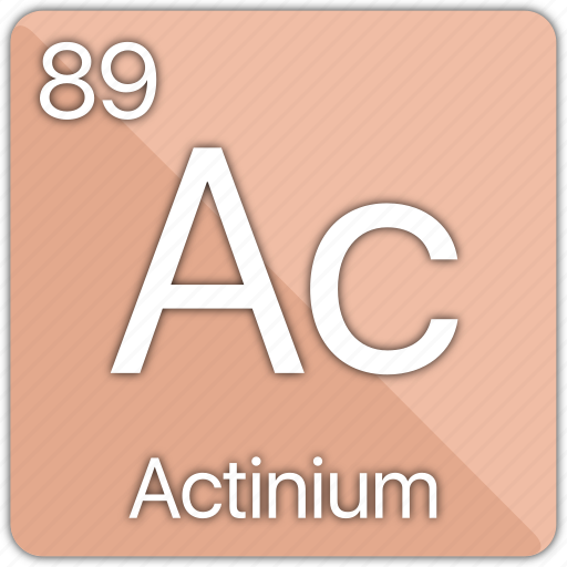 Actinium, actinide, atom, atomic, element, periodic table icon - Download on Iconfinder