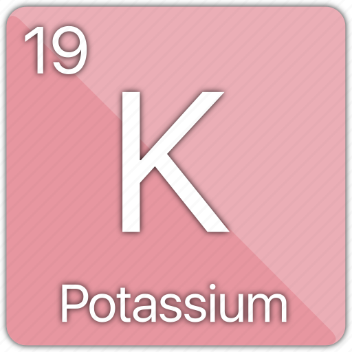 Potassium, alkali, banana, element, metal, periodic table icon - Download on Iconfinder