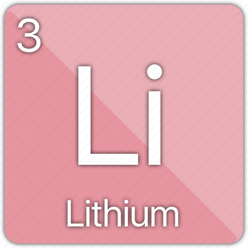 Lithium, alkali, battery, element, metal, periodic table icon - Download on Iconfinder