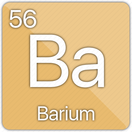 Barium, alkaline, atomic, element, metal, periodic table icon - Download on Iconfinder