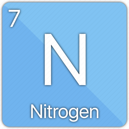 Nitrogen, atom, atomic, element, non-metal, periodic table icon - Download on Iconfinder