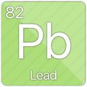 lead, atom, atomic, basic-metal, element, pencil, periodic table 