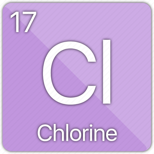Chlorine, atomic, element, elements, gas, periodic, periodic table icon - Download on Iconfinder