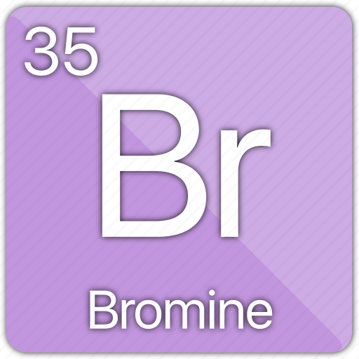 Bromine, atomic, element, gas, periodic, periodic table icon - Download on Iconfinder