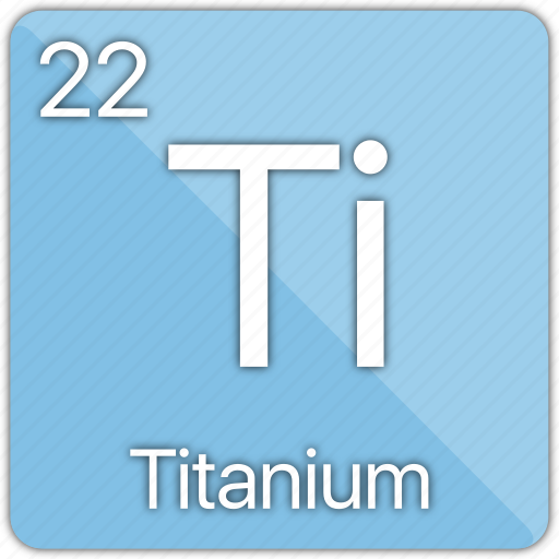 Titanium, atom, atomic, element, metal, periodic table icon - Download on Iconfinder